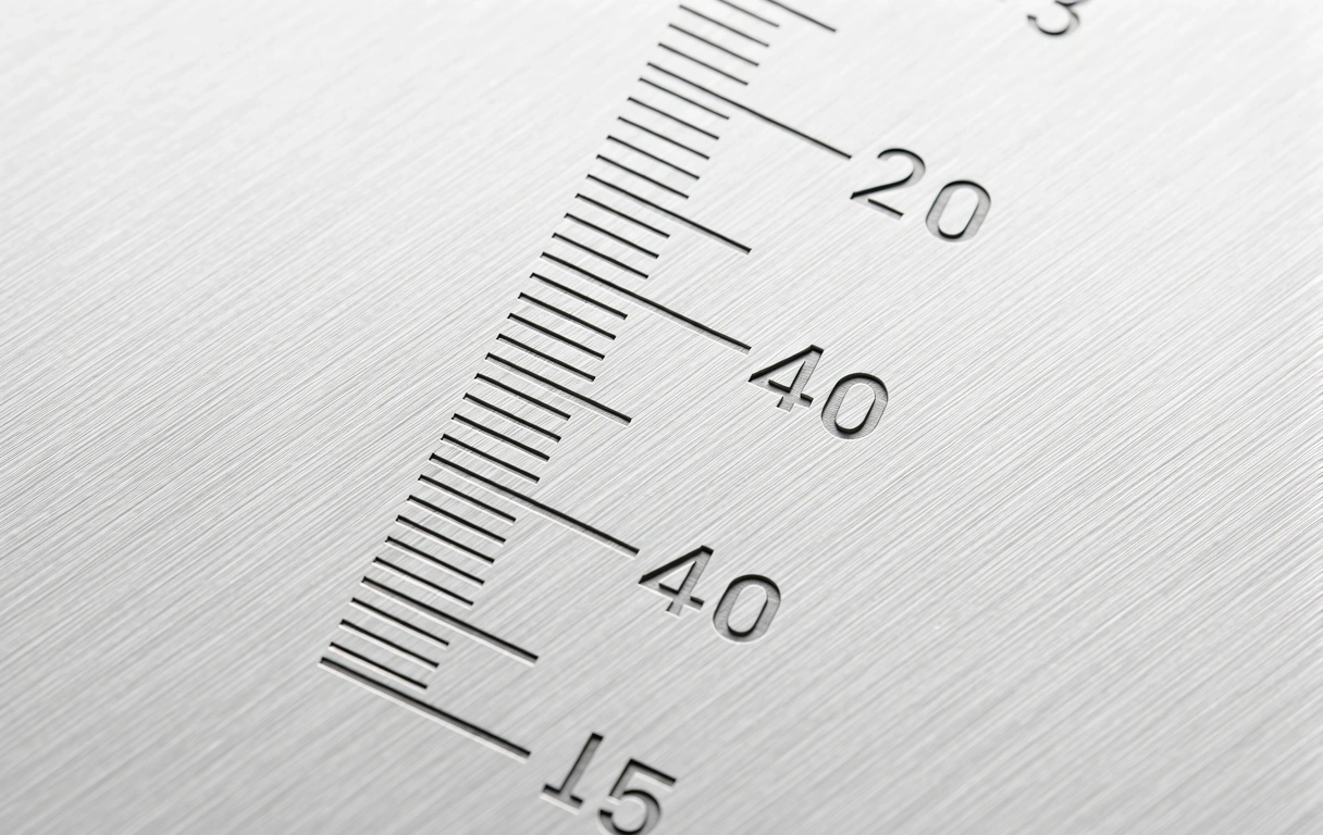 Precision measurement symbol